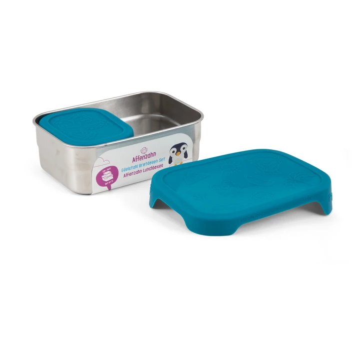 Affenzahn Lunchbox Set Shark - Food Storage 5 Affenzahn Lunchbox Set Shark - Food Storage - Image 3