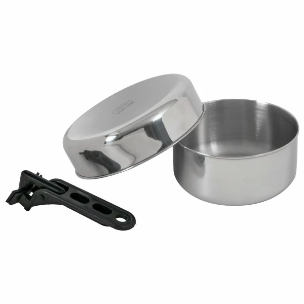 Basic Nature Bivouac Stainless Steel Junior - Pot 3 Basic Nature Bivouac Stainless Steel Junior - Pot