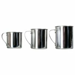 Basic Nature Polished Stainless Steel Mug