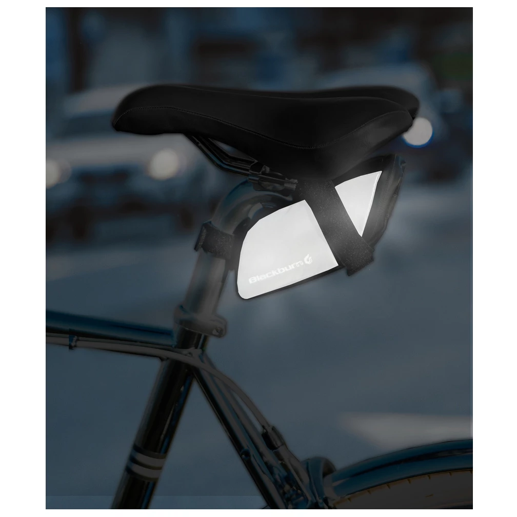 Blackburn Grid Medium Seat Bag Black Reflective - Bike Bag 7 Blackburn Grid Medium Seat Bag Black Reflective - Bike Bag - Image 5