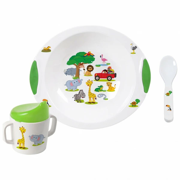 Brunner Jungle Parade 6M+ - Set Of Dishes 3 Brunner Jungle Parade 6M+ - Set Of Dishes