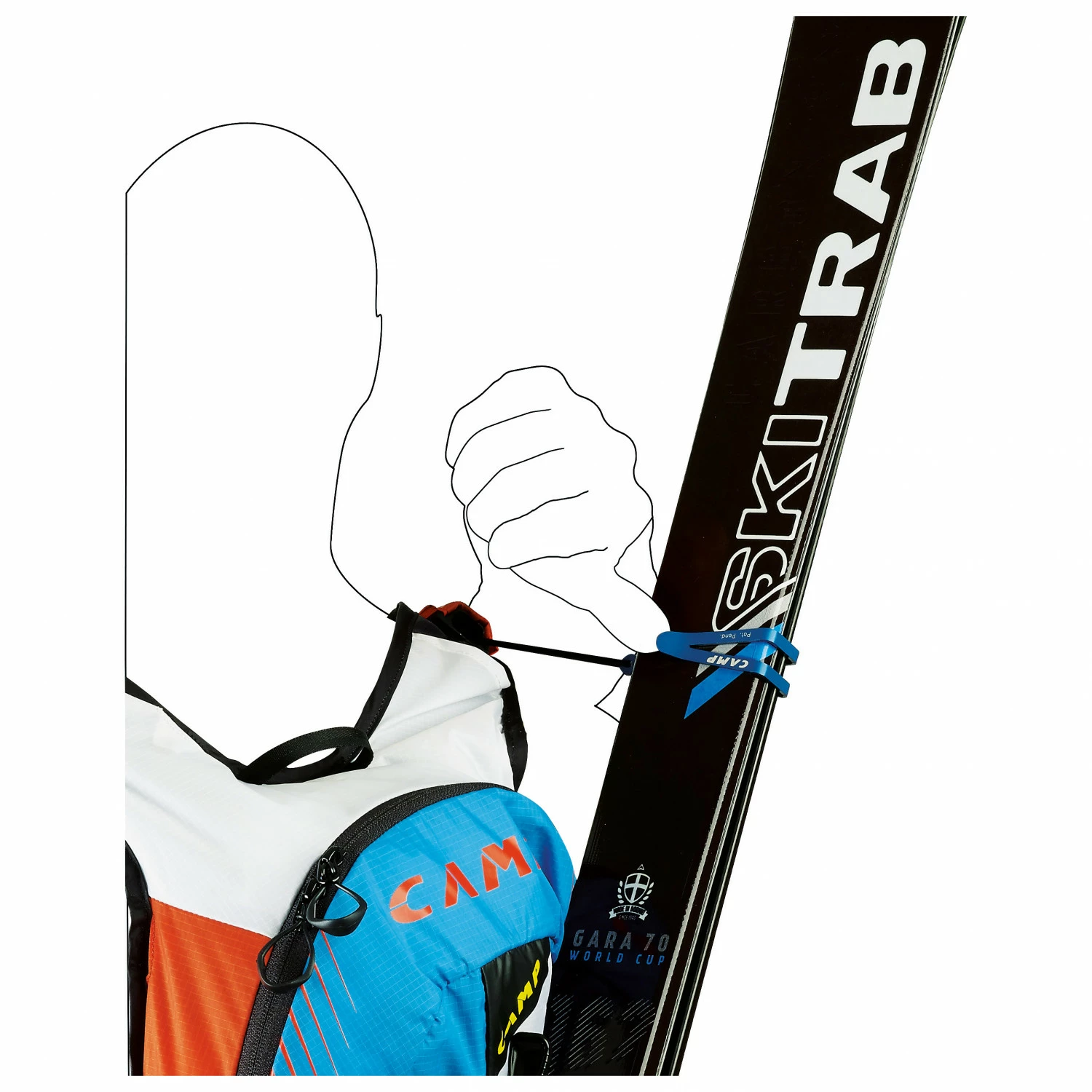 Rapid Racing 20 - Ski Touring Backpack 10 Rapid Racing 20 - Ski Touring Backpack - Image 8