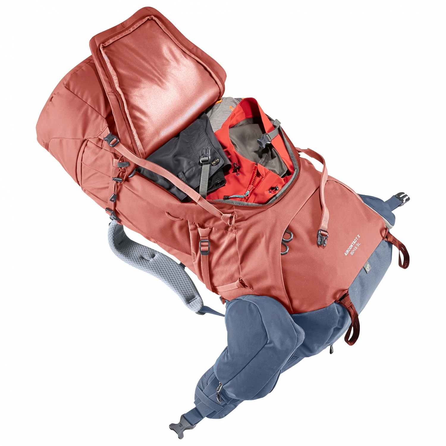 Deuter Women's Aircontact X 60+15 SL - Walking Backpack 13 Deuter Women's Aircontact X 60+15 SL - Walking Backpack - Image 11
