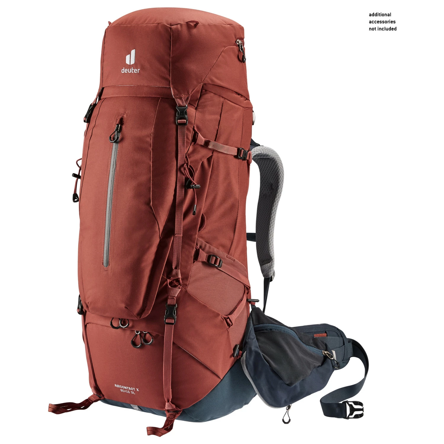 Deuter Women's Aircontact X 60+15 SL - Walking Backpack 4 Deuter Women's Aircontact X 60+15 SL - Walking Backpack - Image 2