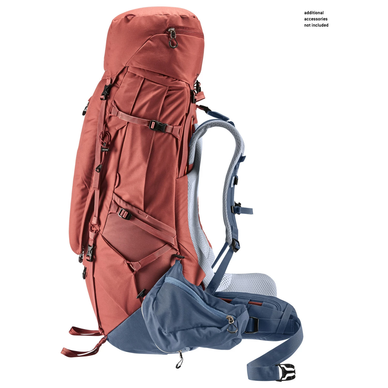 Deuter Women's Aircontact X 60+15 SL - Walking Backpack 8 Deuter Women's Aircontact X 60+15 SL - Walking Backpack - Image 6