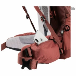 Deuter Women's Futura Air Trek 45+10 SL - Walking Backpack -camping sale deuter womens futura air trek 45 10 sl walking backpack detail 9