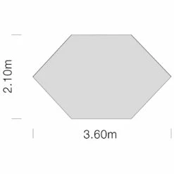 Exped Carina IV Footprint - Footprint -camping sale exped carina iv footprint footprint detail 2