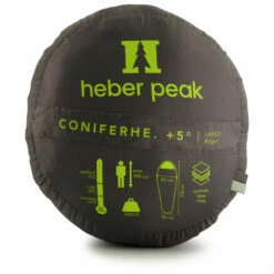 ConiferHe. +5°C - Synthetic Sleeping Bag 20 ConiferHe. +5°C - Synthetic Sleeping Bag -camping sale heber peak coniferhe 5 c synthetic sleeping bag detail 9