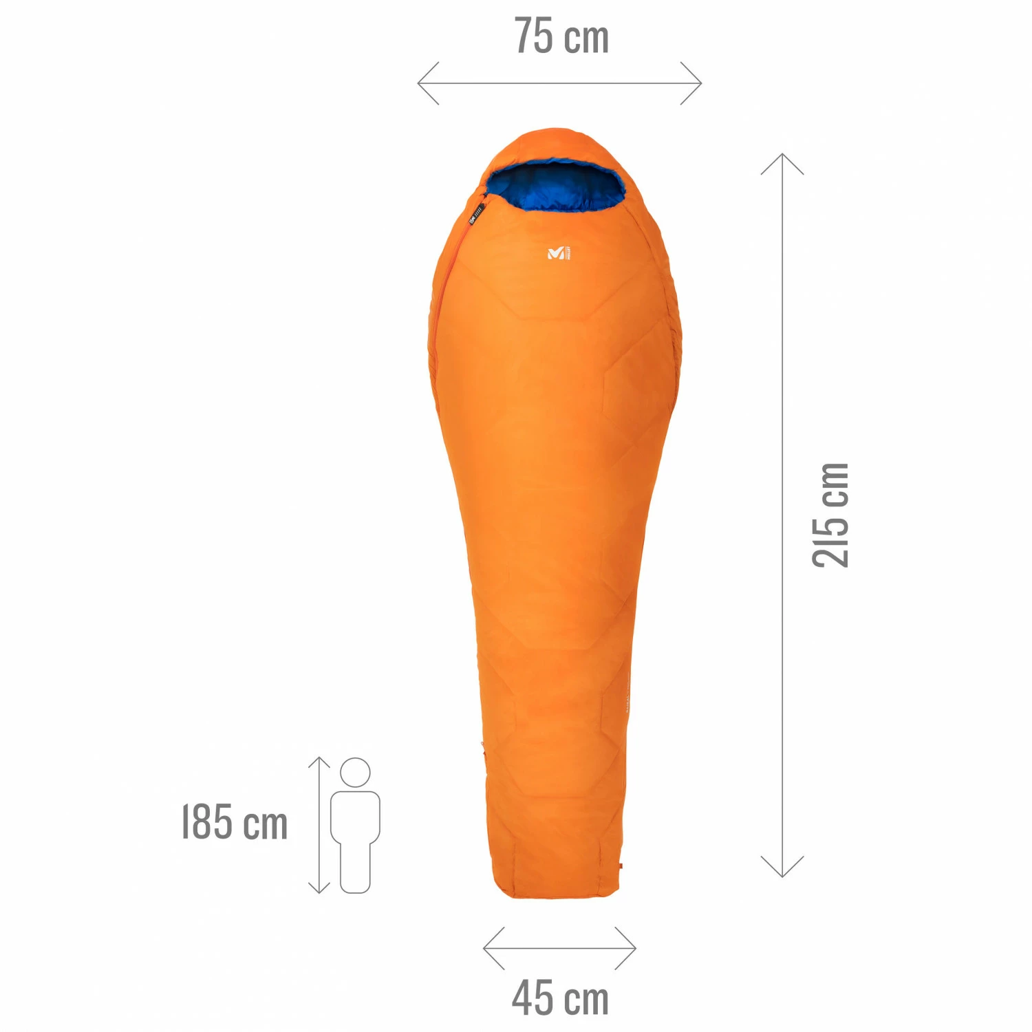 Millet Baikal 750 - Synthetic Sleeping Bag 5 Millet Baikal 750 - Synthetic Sleeping Bag - Image 3