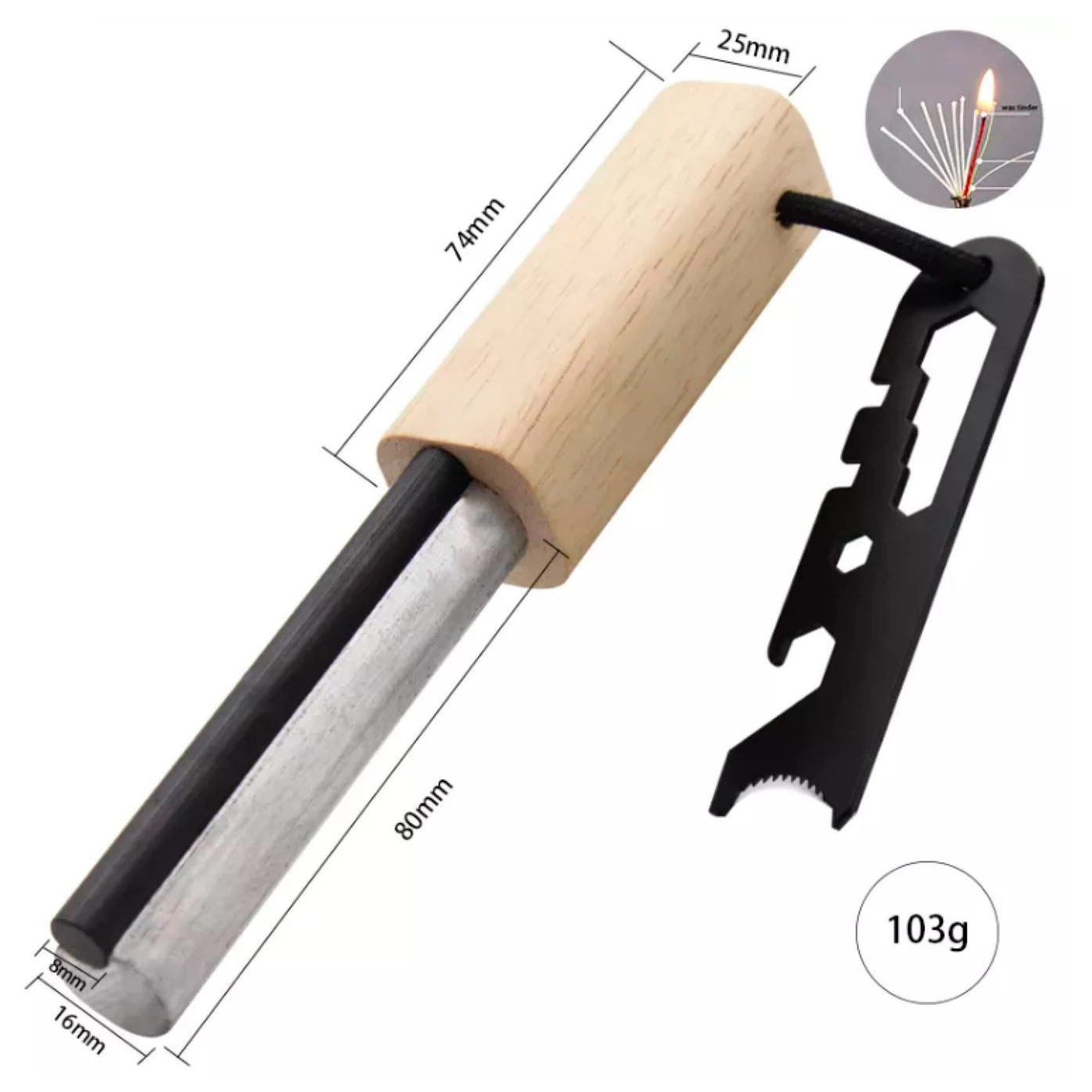 Origin Outdoors Zündstahl Striker 2 In 1 7 Origin Outdoors Zündstahl Striker 2 In 1 - Image 5