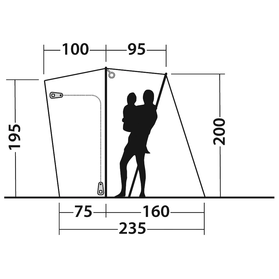 Outwell Lakecrest - Motorhome Awning 8 Outwell Lakecrest - Motorhome Awning - Image 6