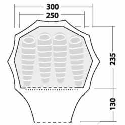 Robens Fairbanks - 4-person Tent -camping sale robens fairbanks 4 person tent detail 3
