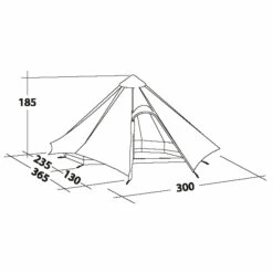 Robens Fairbanks - 4-person Tent -camping sale robens fairbanks 4 person tent detail 4