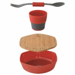 Robens Leaf Meal Kit - Set Of Dishes -camping sale robens leaf meal kit set of dishes detail 5