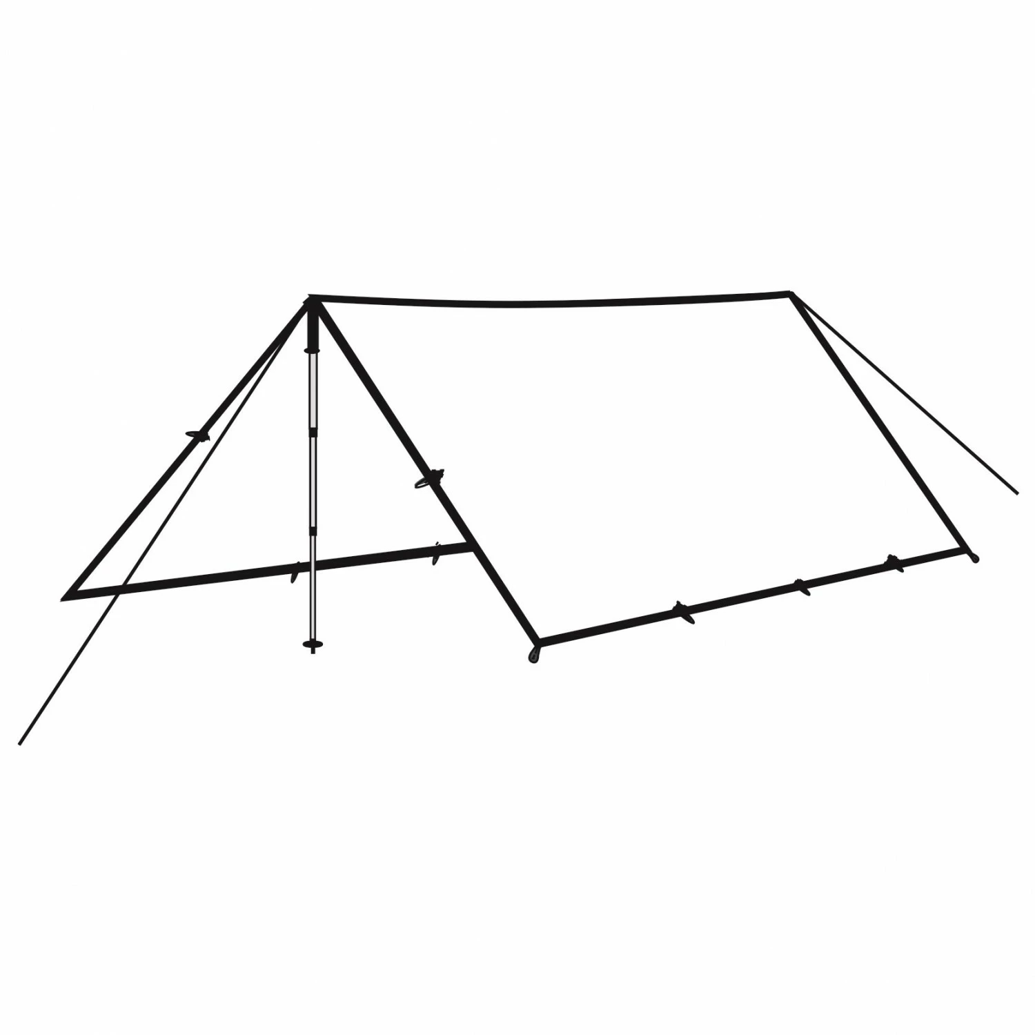 Robens Tarp 4 X 4 Trail Range - Tarp 7 Robens Tarp 4 X 4 Trail Range - Tarp - Image 5