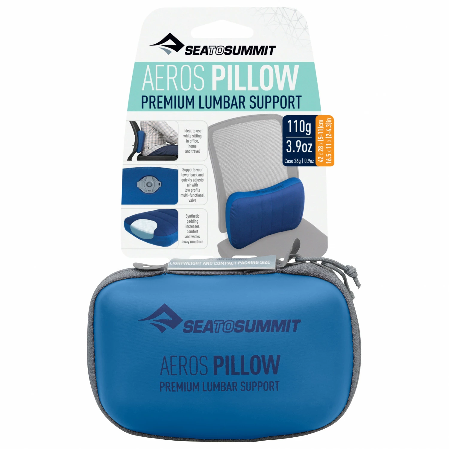 Sea To Summit Aeros Premium Lumbar Support - Pillow 7 Sea To Summit Aeros Premium Lumbar Support - Pillow - Image 5