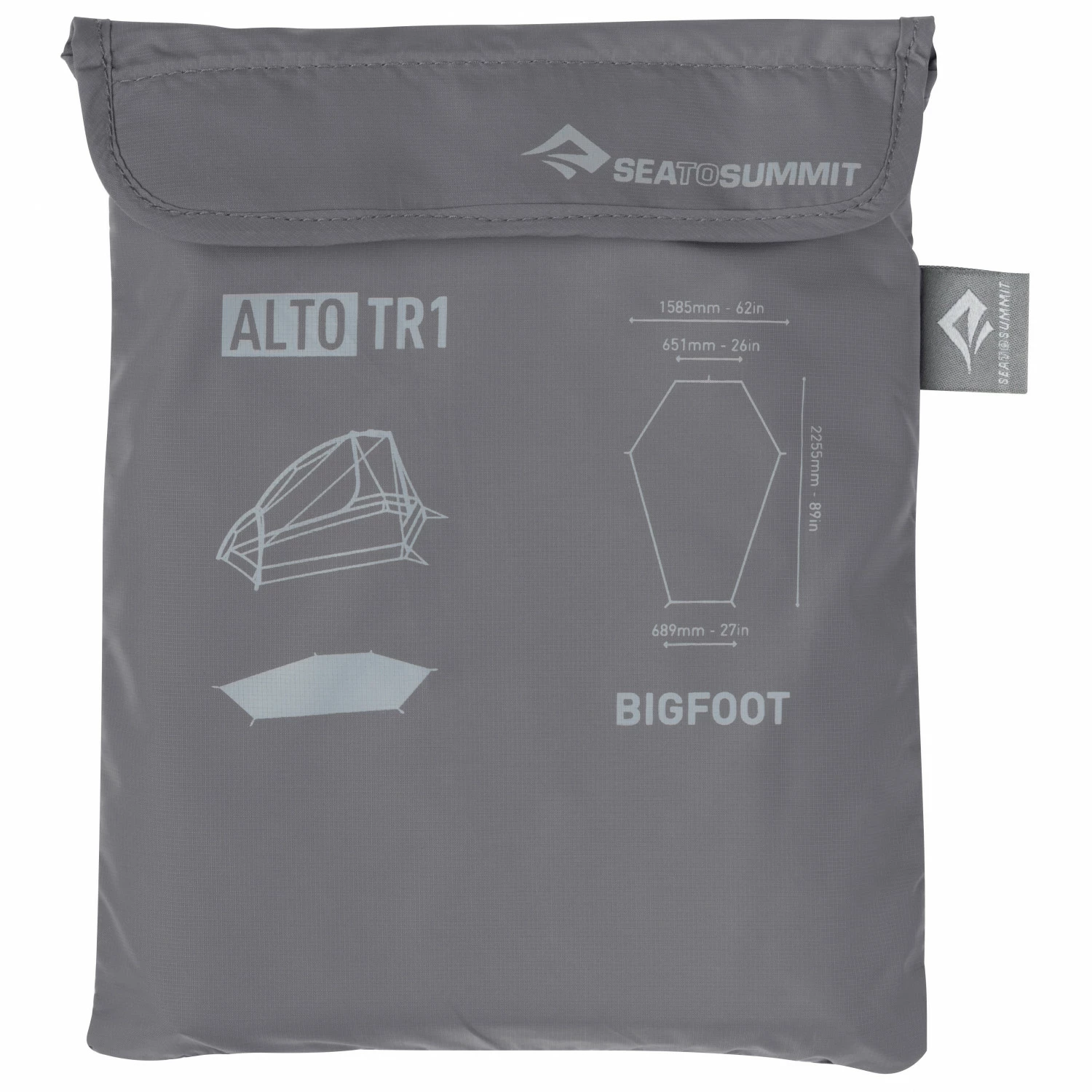 Sea To Summit Alto TR1 Bigfoot - Footprint 4 Sea To Summit Alto TR1 Bigfoot - Footprint - Image 2