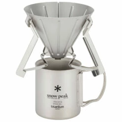 Snow Peak Field Barista Dripper - Coffee Filter -camping sale snow peak field barista dripper coffee filter detail 4