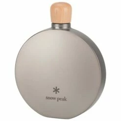 Snow Peak Round Flask Titanium - Flask