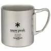 Snow Peak Titanium Double Wall Cup -camping sale snow peak titanium double wall cup