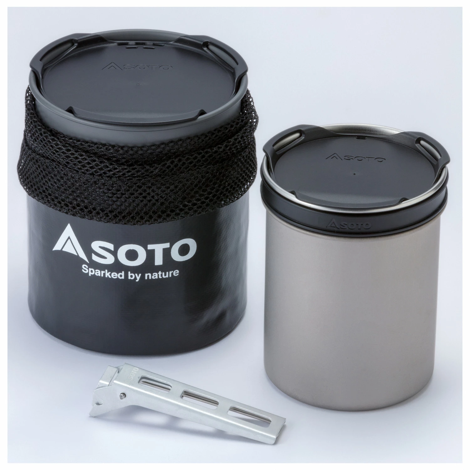 Soto Thermostack + Cook Set Combo - Pot 4 Soto Thermostack + Cook Set Combo - Pot - Image 2