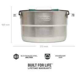 Stanley Adventure Base Camp Cook Set - Pot 12 Stanley Adventure Base Camp Cook Set - Pot -camping sale stanley adventure base camp cook set pot detail 4