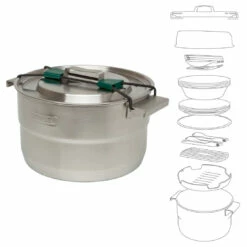 Stanley Adventure Base Camp Cook Set - Pot 14 Stanley Adventure Base Camp Cook Set - Pot -camping sale stanley adventure base camp cook set pot detail 6