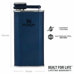 Stanley Classic Wide Mouth Flask - Water Bottle 9 Stanley Classic Wide Mouth Flask - Water Bottle -camping sale stanley classic wide mouth flask water bottle detail 4