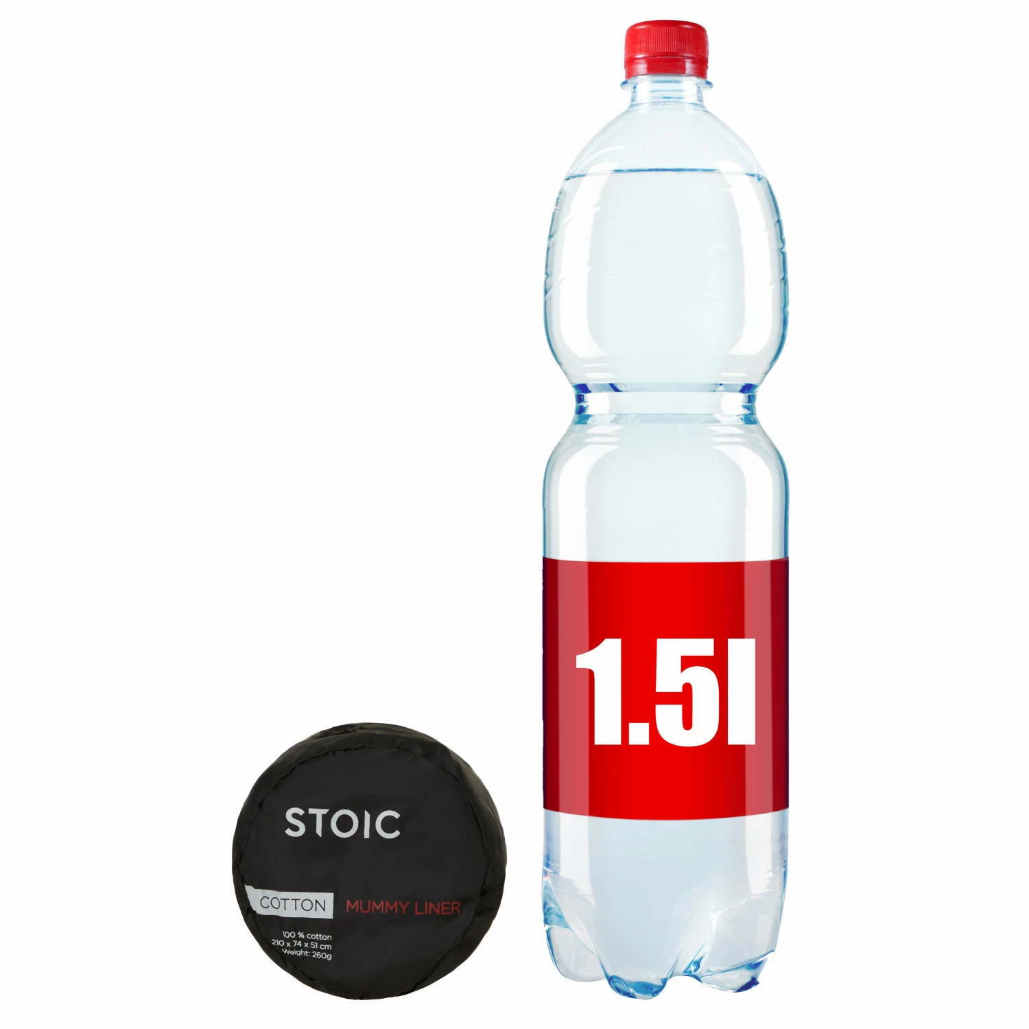 Stoic InvikenSt. Cotton Mummy Liner - Travel Sleeping Bag 5 Stoic InvikenSt. Cotton Mummy Liner - Travel Sleeping Bag - Image 3