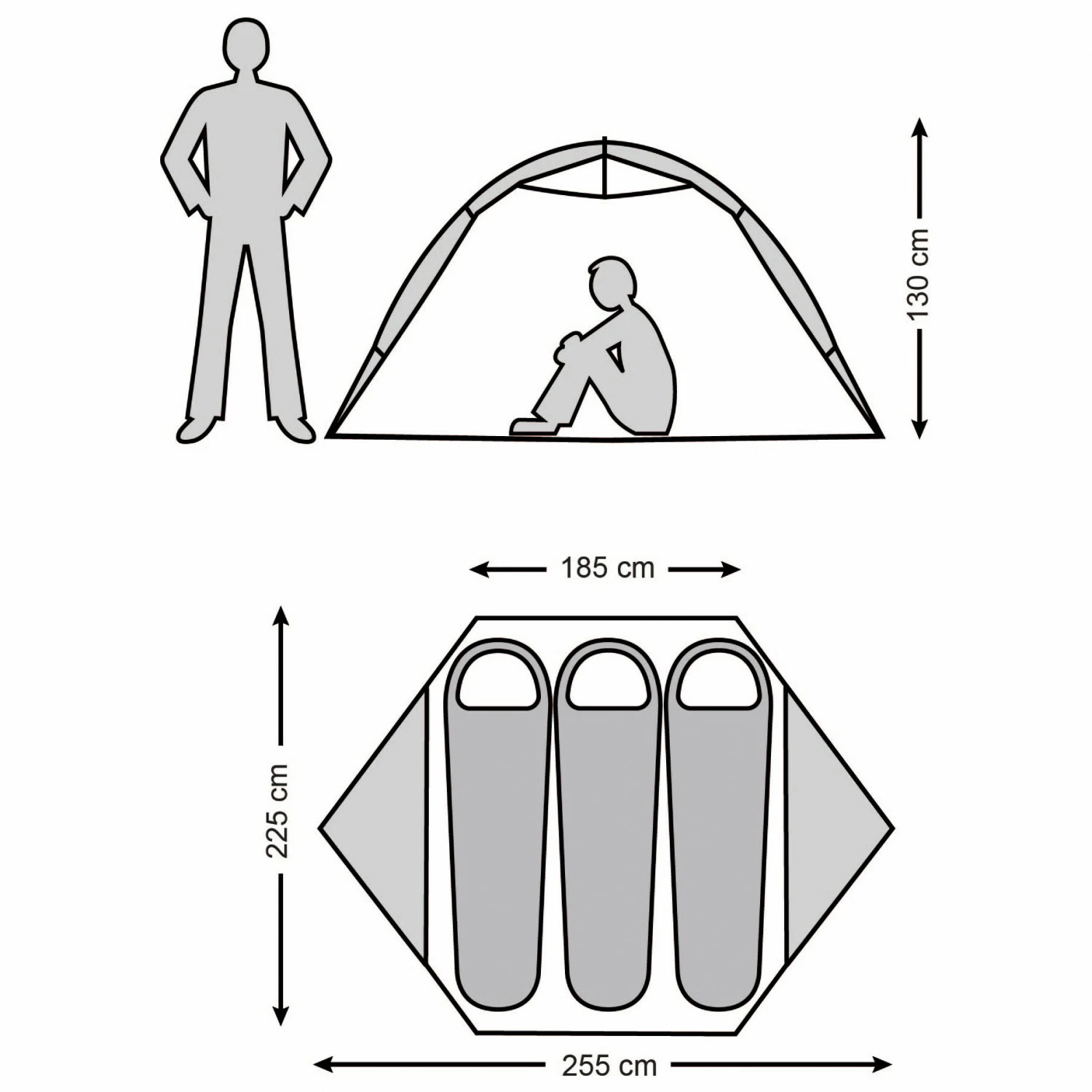 Stoic Njavve 3P Tent - 3-person Tent 13 Stoic Njavve 3P Tent - 3-person Tent - Image 11