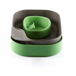 Wildo Camp-A-Box Basic Green - Set Of Dishes